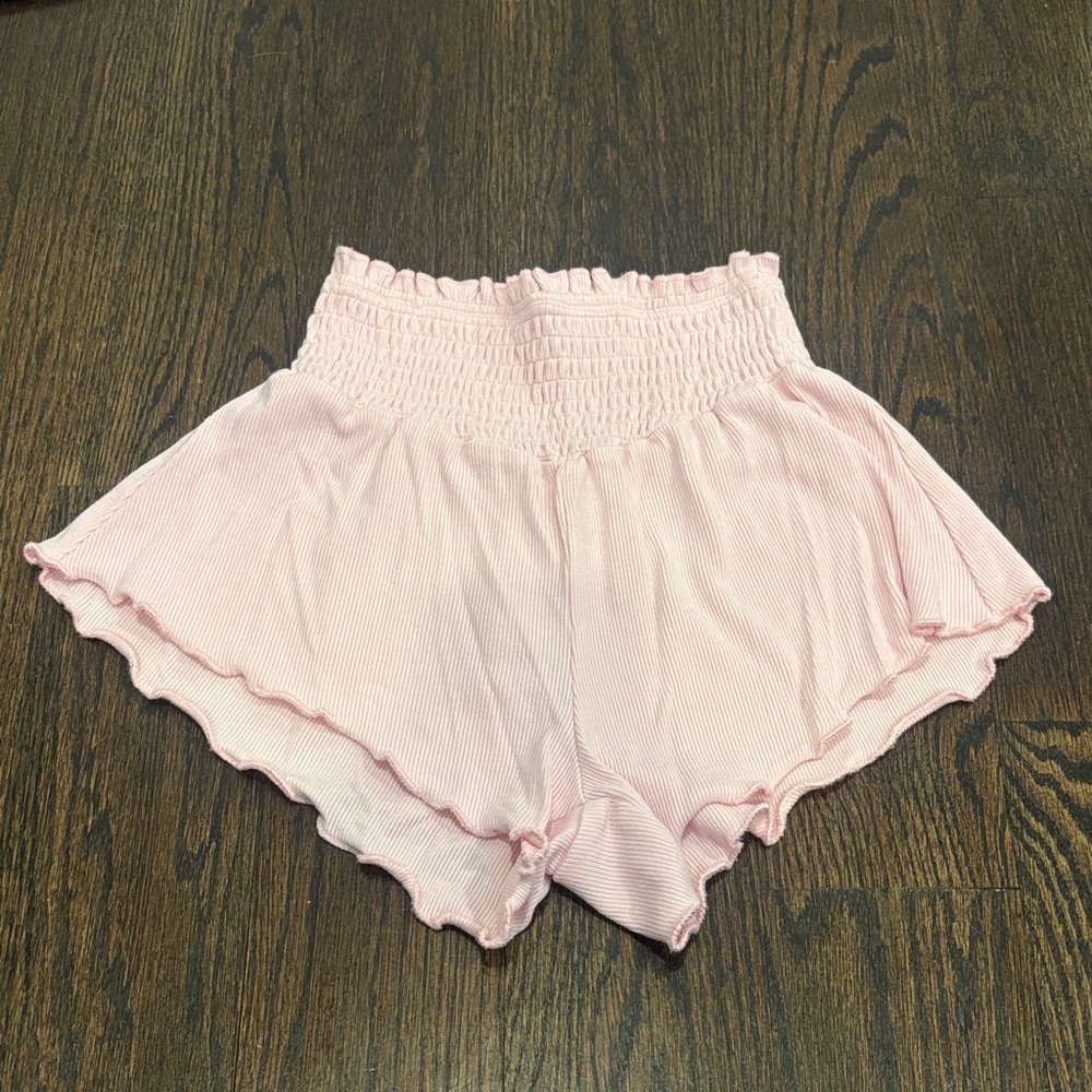 Katie J NYC Girl’s Pink Flowy Shorts Size Small